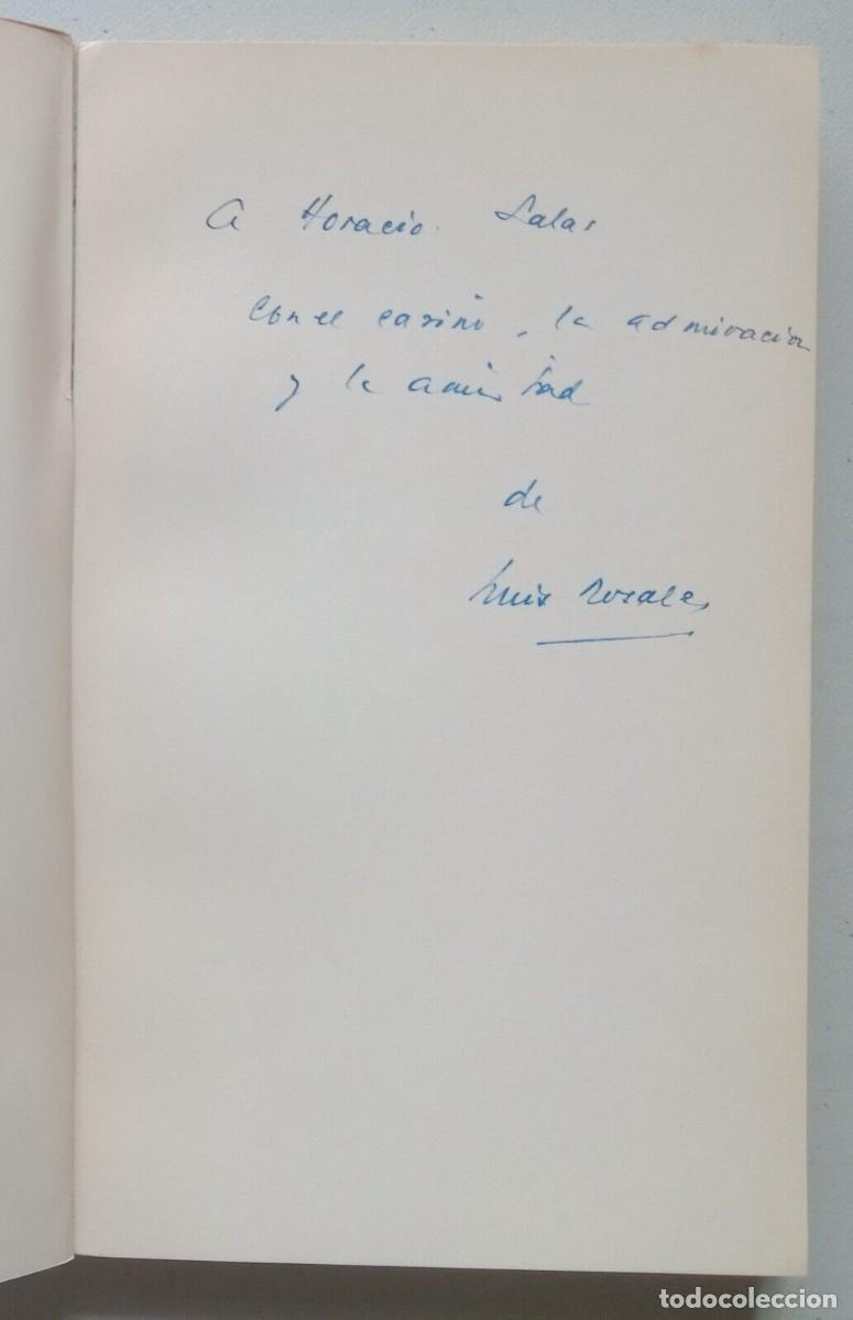 Libros de segunda mano: Rosales, Luis - Un Rostro en cada Ola - Primera Edici&oacute;n - (1982) - SIGNED - Foto 2