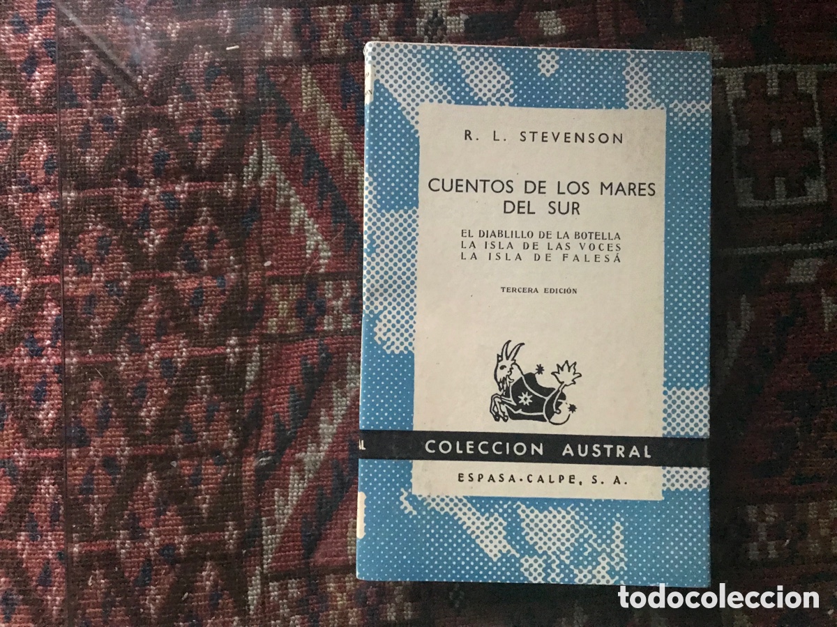 Libros de segunda mano: Cuentos de los mares del sur. R. L. Stevenson. Austral - Foto 1