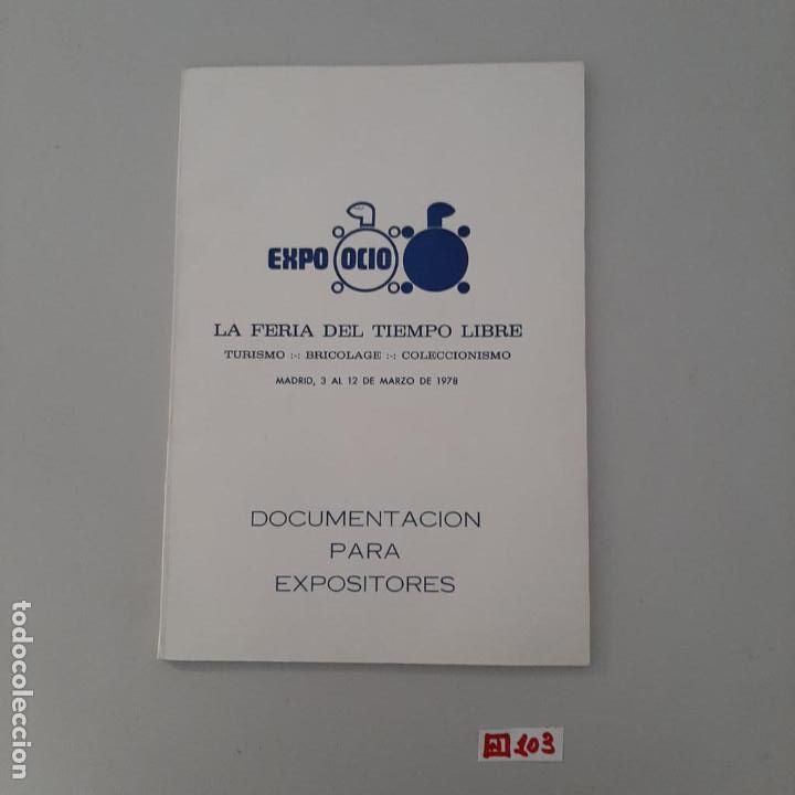 Libros de segunda mano: Documentaci&oacute;n para expositores - Foto 1