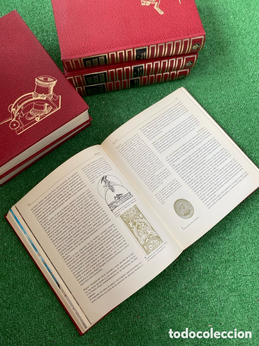 Libros de segunda mano: historia universal comparada 6 tomos - Foto 5