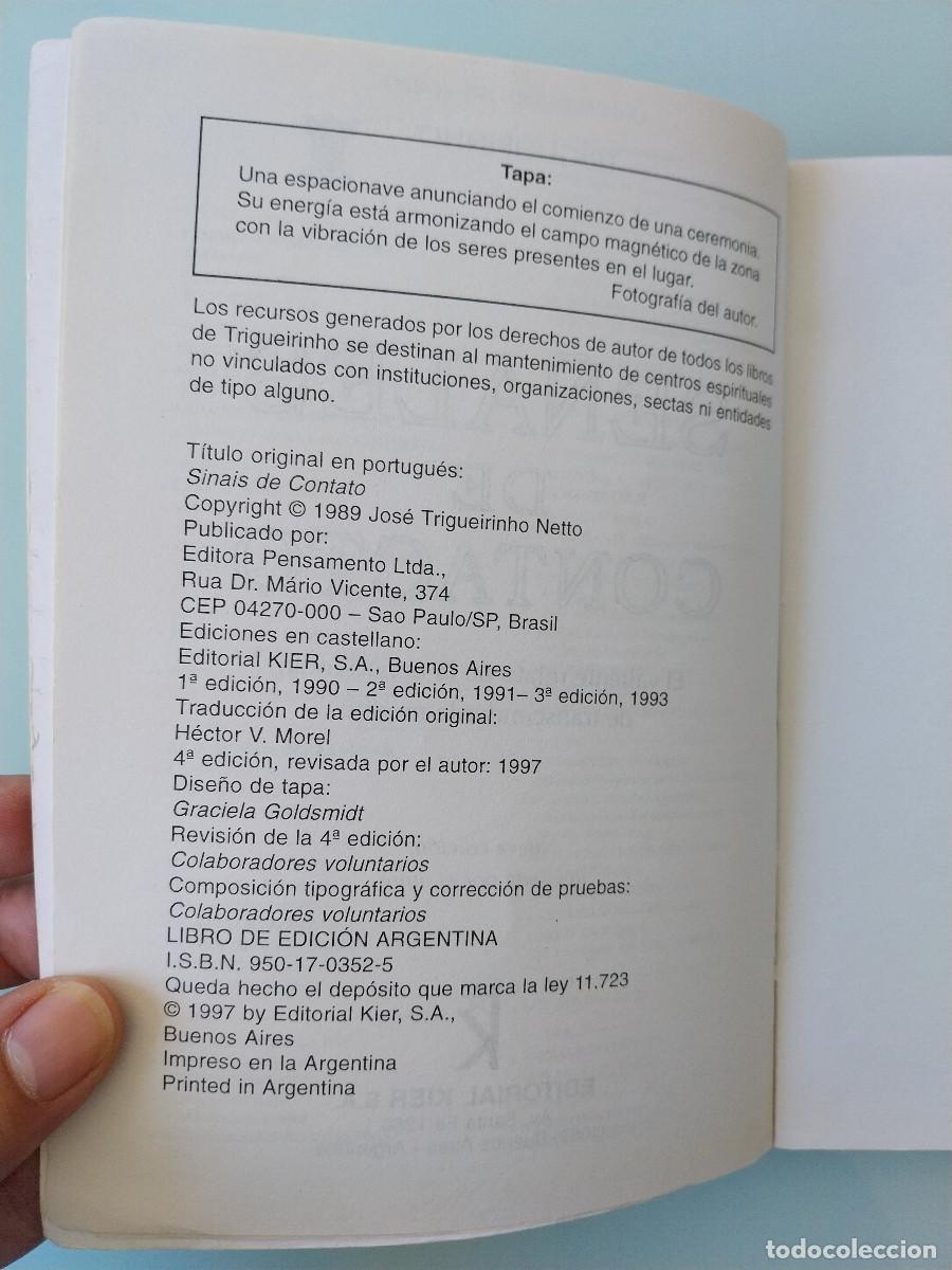 Libros de segunda mano: Se&ntilde;ales de contacto (Trigueirinho) - Foto 7