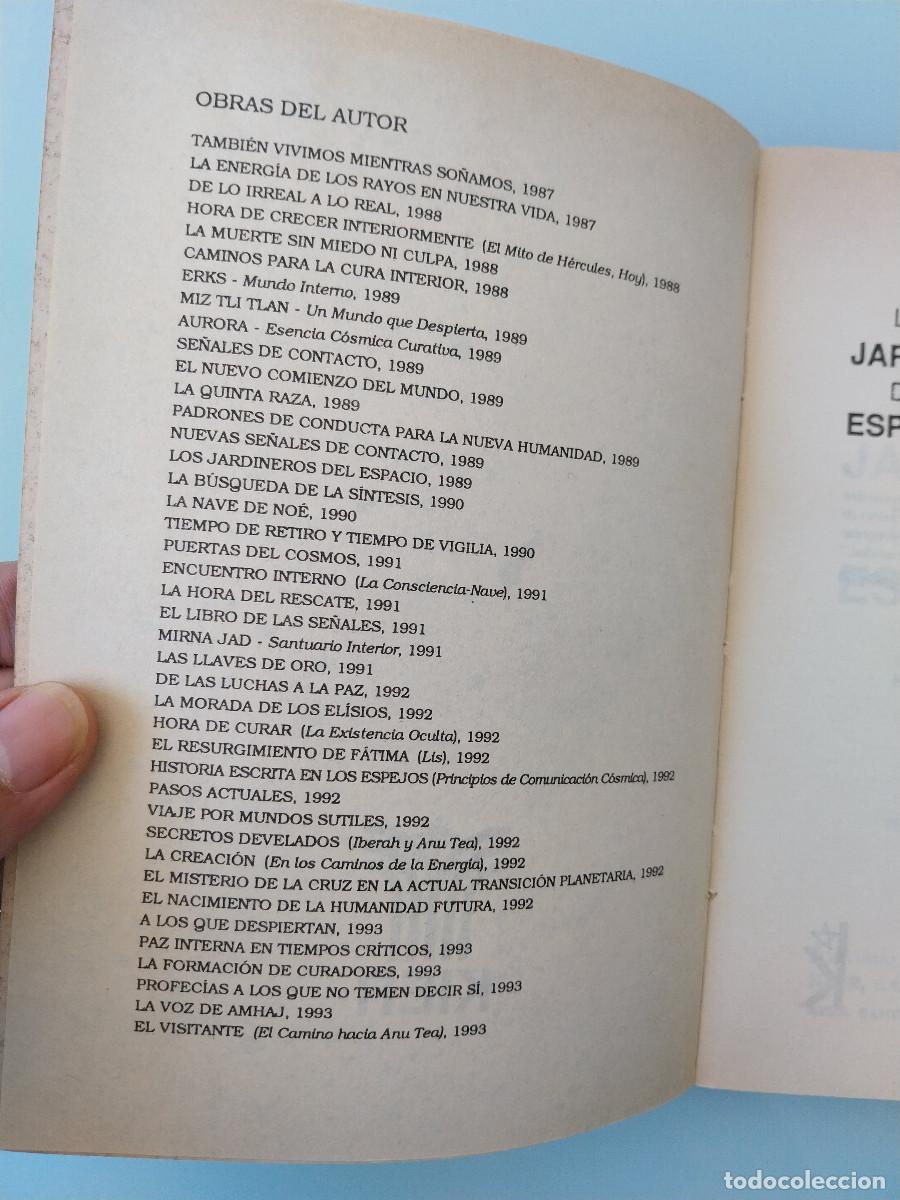 Libros de segunda mano: Los jardineros del espacio (Trigueirinho) - Foto 5