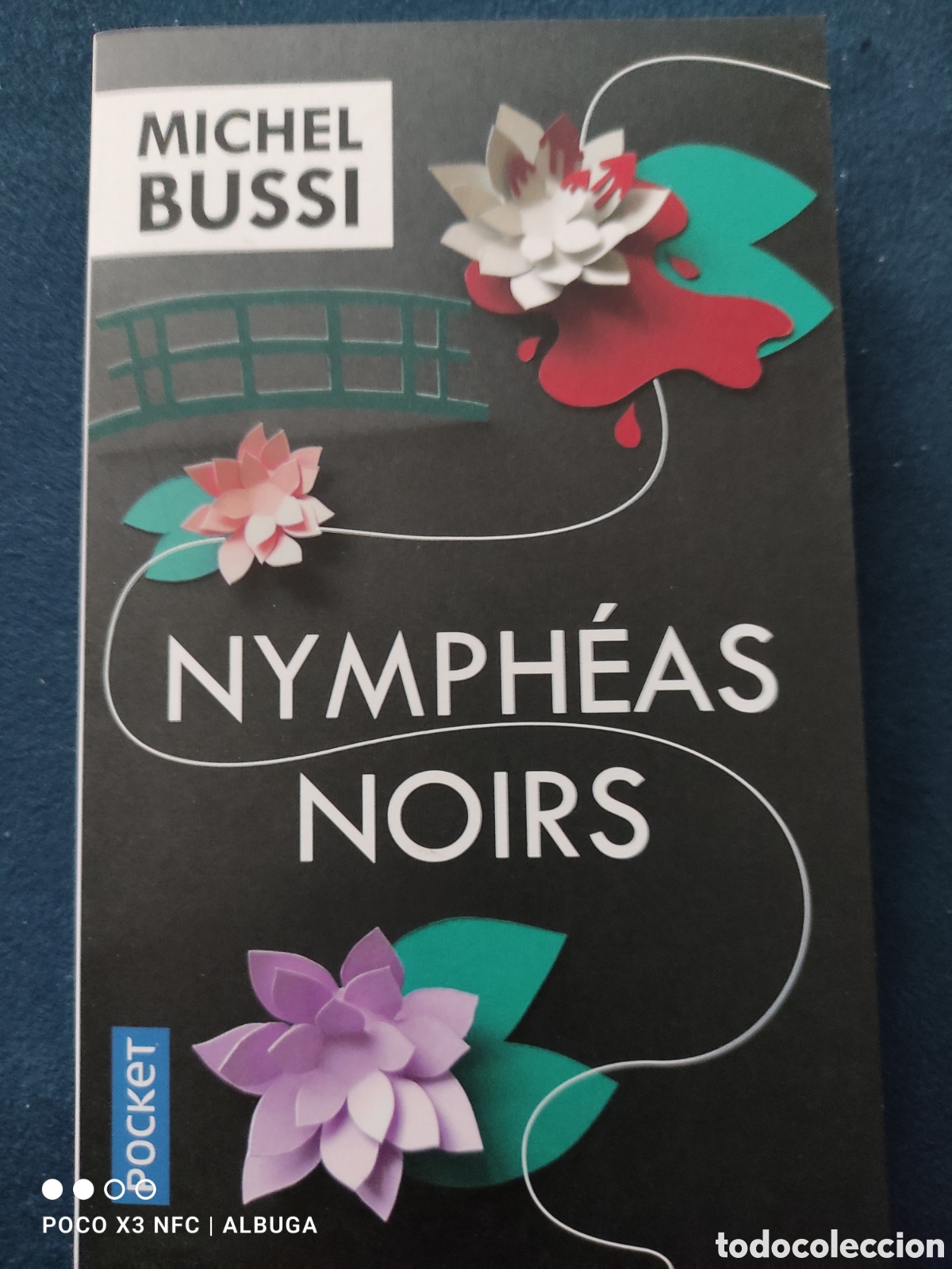 Libros de segunda mano: Nymph&eacute;as Noirs. M&iacute;chel Bussi. - Foto 1