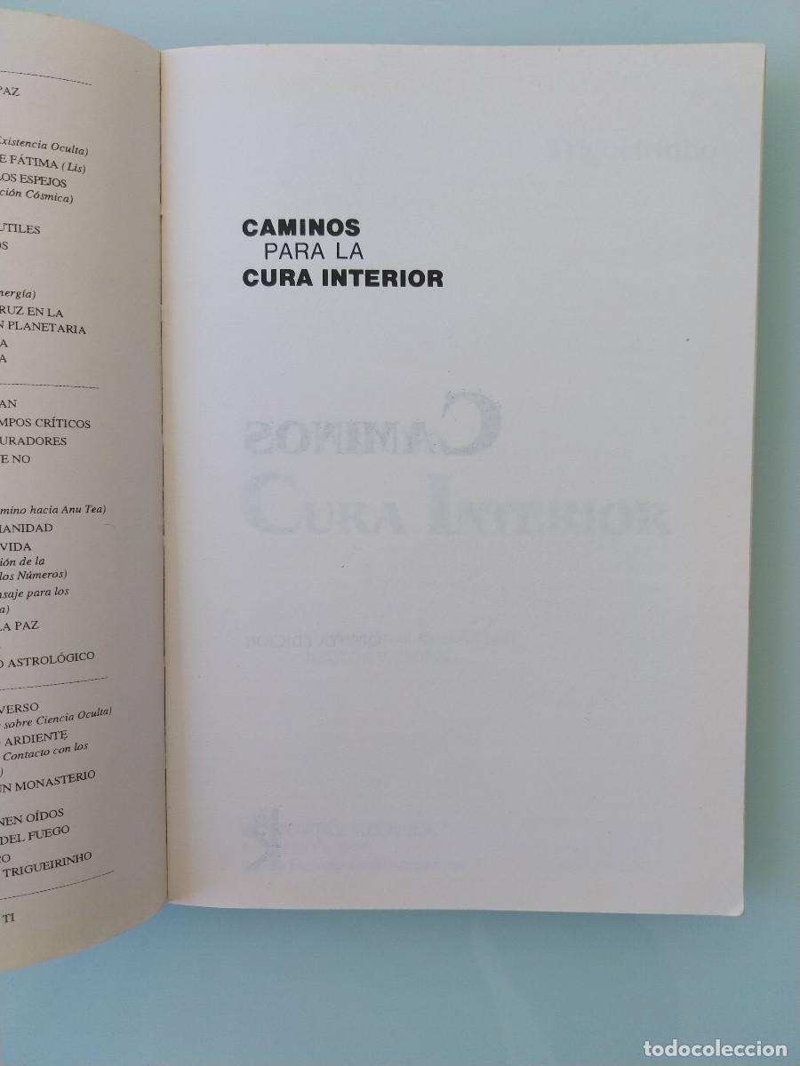 Libros de segunda mano: Caminos para la cura interior (Trigueirinho) - Foto 7