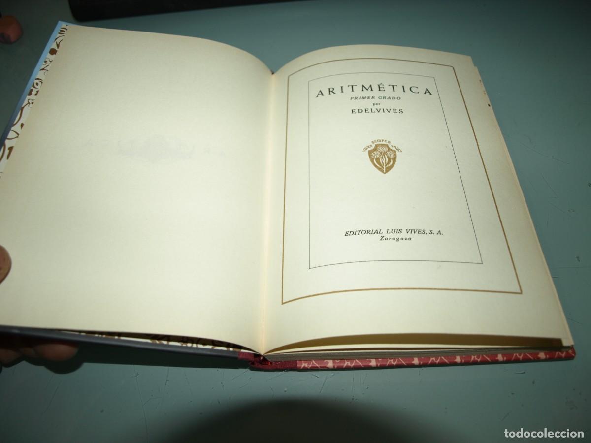 Libros de segunda mano: Aritmetica, Primer Grado, Editorial Luis Vives - Foto 1