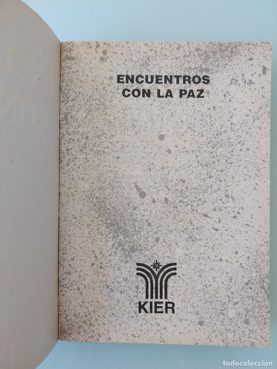 Libros de segunda mano: Encuentros con la paz (Trigueirinho) - Foto 5
