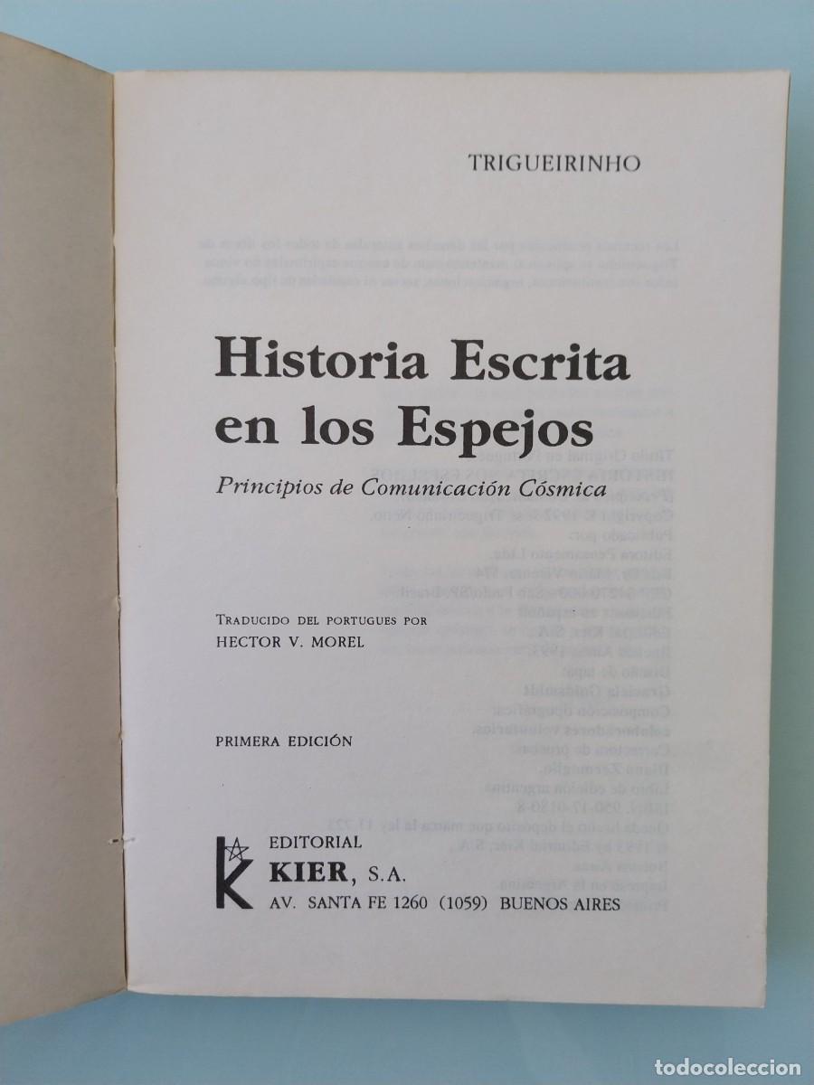 Libros de segunda mano: Historia escrita en los espejos - Foto 6