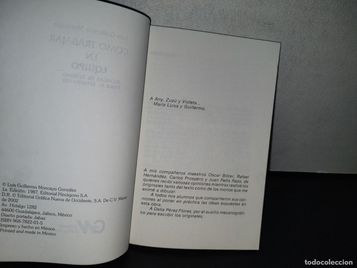Libros de segunda mano: 79- C&Oacute;MO TRABAJAR EN EQUIPO - LUIS GUILLERMO MONCAYO - Foto 6