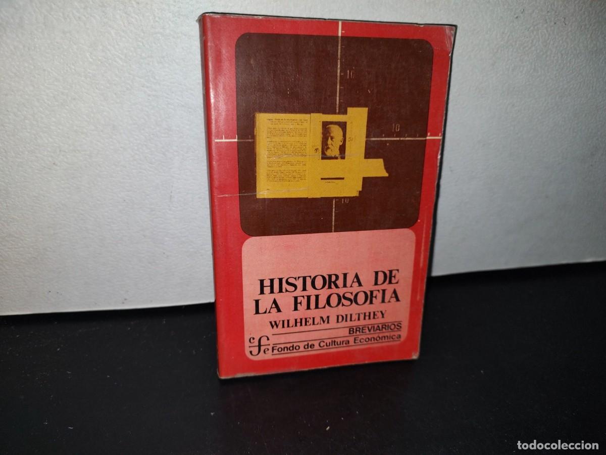 Libros de segunda mano: 79- HISTORIA DE LA FILOSOF&Iacute;A - WILHELM DILTHEY - Foto 1