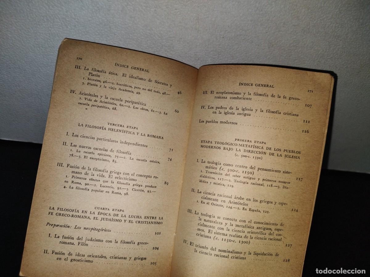 Libros de segunda mano: 79- HISTORIA DE LA FILOSOF&Iacute;A - WILHELM DILTHEY - Foto 7