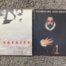 Libros de segunda mano: PASAJES. ACTUALIDAD DEL ARTE ESPAÑOL + TESOROS ARTE ESPAÑOL (PABELLÓN DE ESPAÑA. EXPO 1992 SEVILLA)