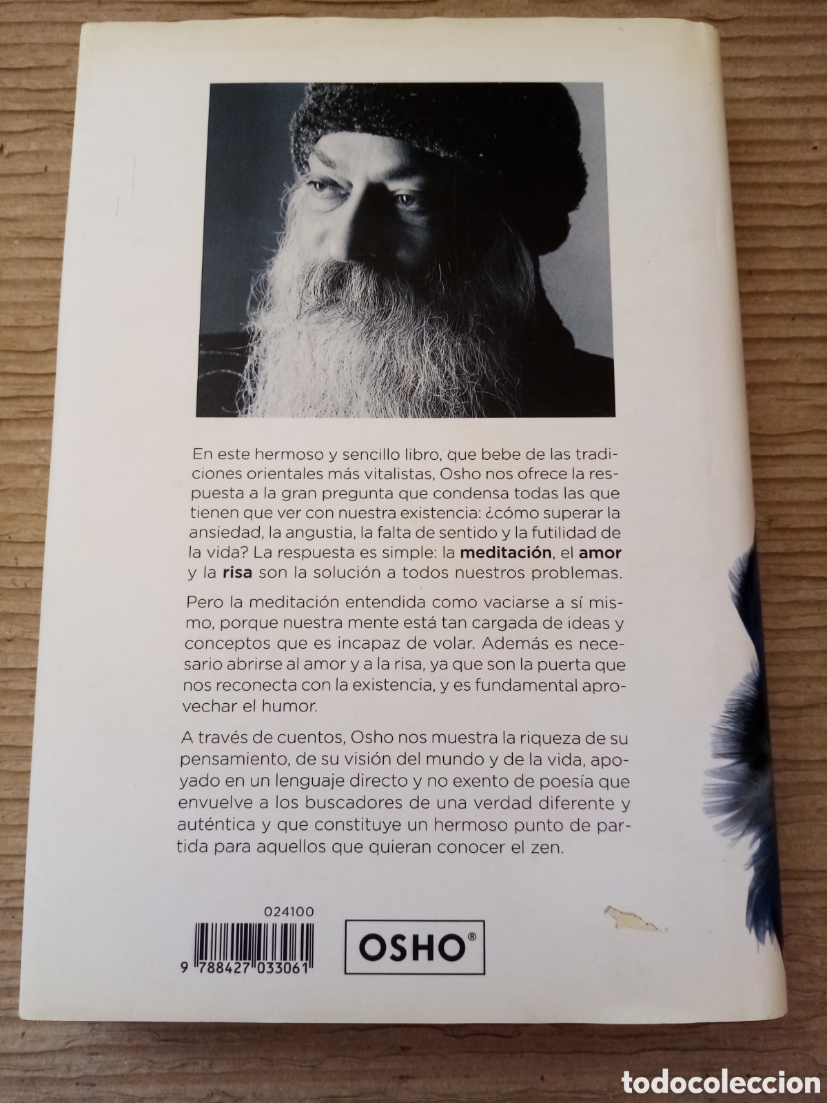 Libros de segunda mano: Osho. Un p&aacute;jaro al viento. La sabidur&iacute;a zen - Foto 3