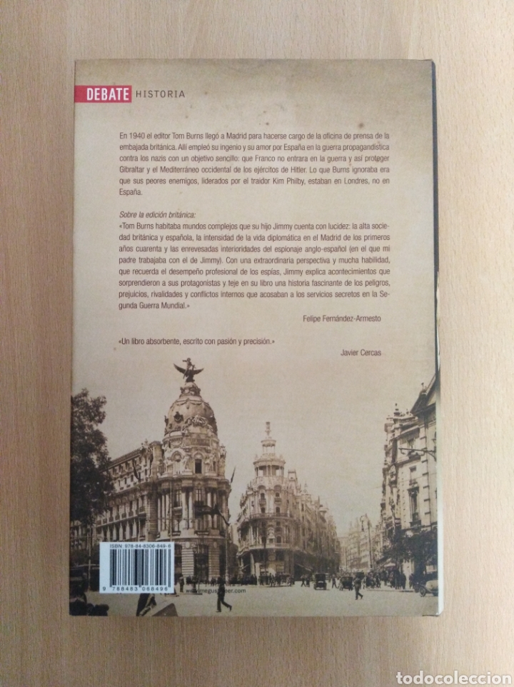 Libros de segunda mano: PAP&Aacute; ESP&Iacute;A. Jimmy Burns Mara&ntilde;&oacute;n. Editorial Debate - Foto 3