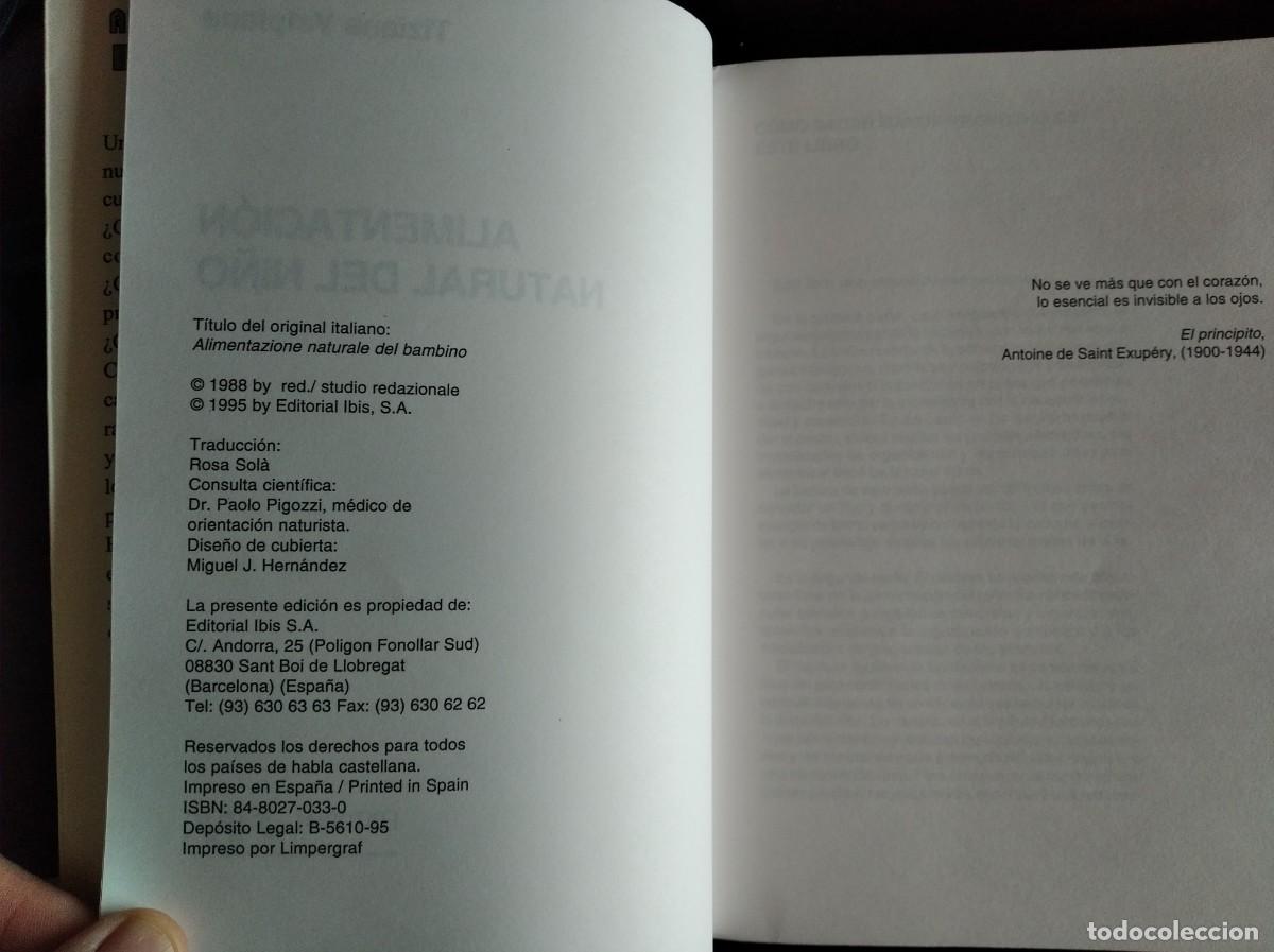 Libros de segunda mano: Alimentaci&oacute;n natural del ni&ntilde;o - Foto 4