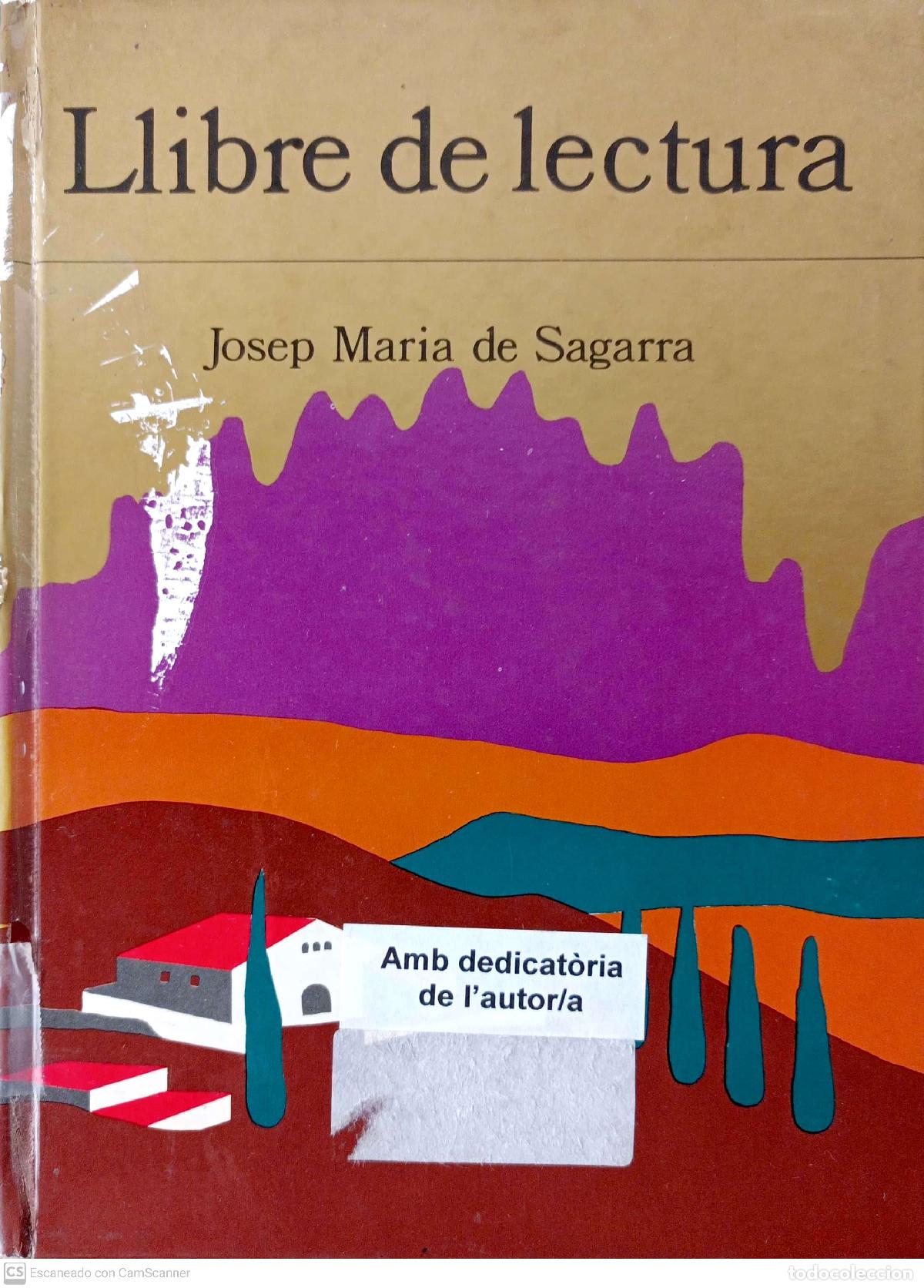 Libros de segunda mano: Llibre de lectura - Josep Maria de Sagarra - Foto 1