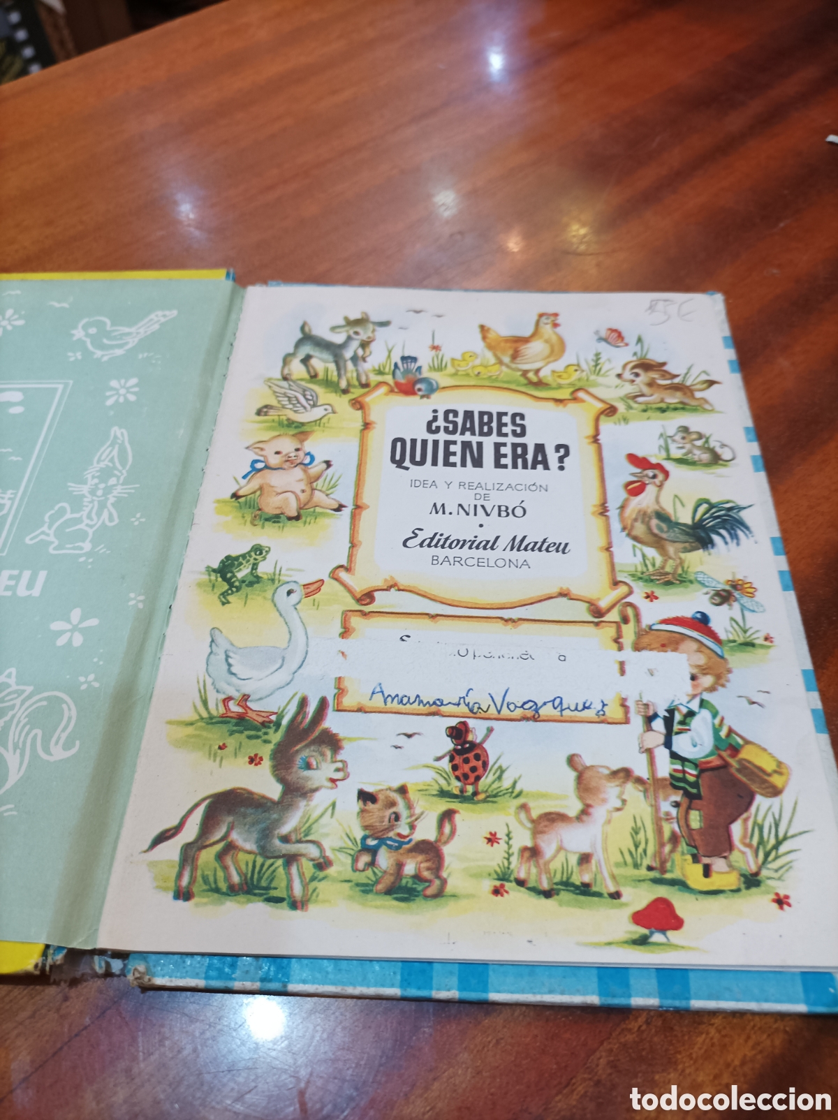 Libros de segunda mano: SABES QUI&Eacute;N ERA? EDITORIAL MATEU - Foto 3