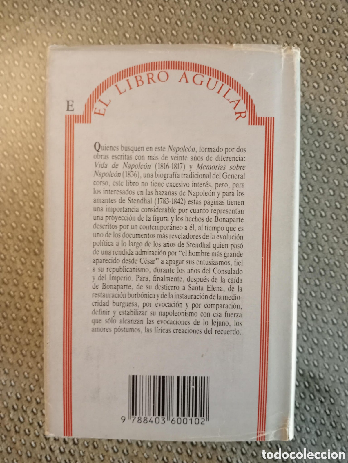 Libros de segunda mano: Napole&oacute;n / Stendhal. El libro Aguilar, 75. - Foto 3