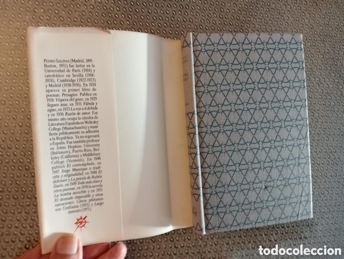 Libros de segunda mano: La bomba incre&iacute;ble / Pedro Salinas. El libro Aguilar, 46 - Foto 2