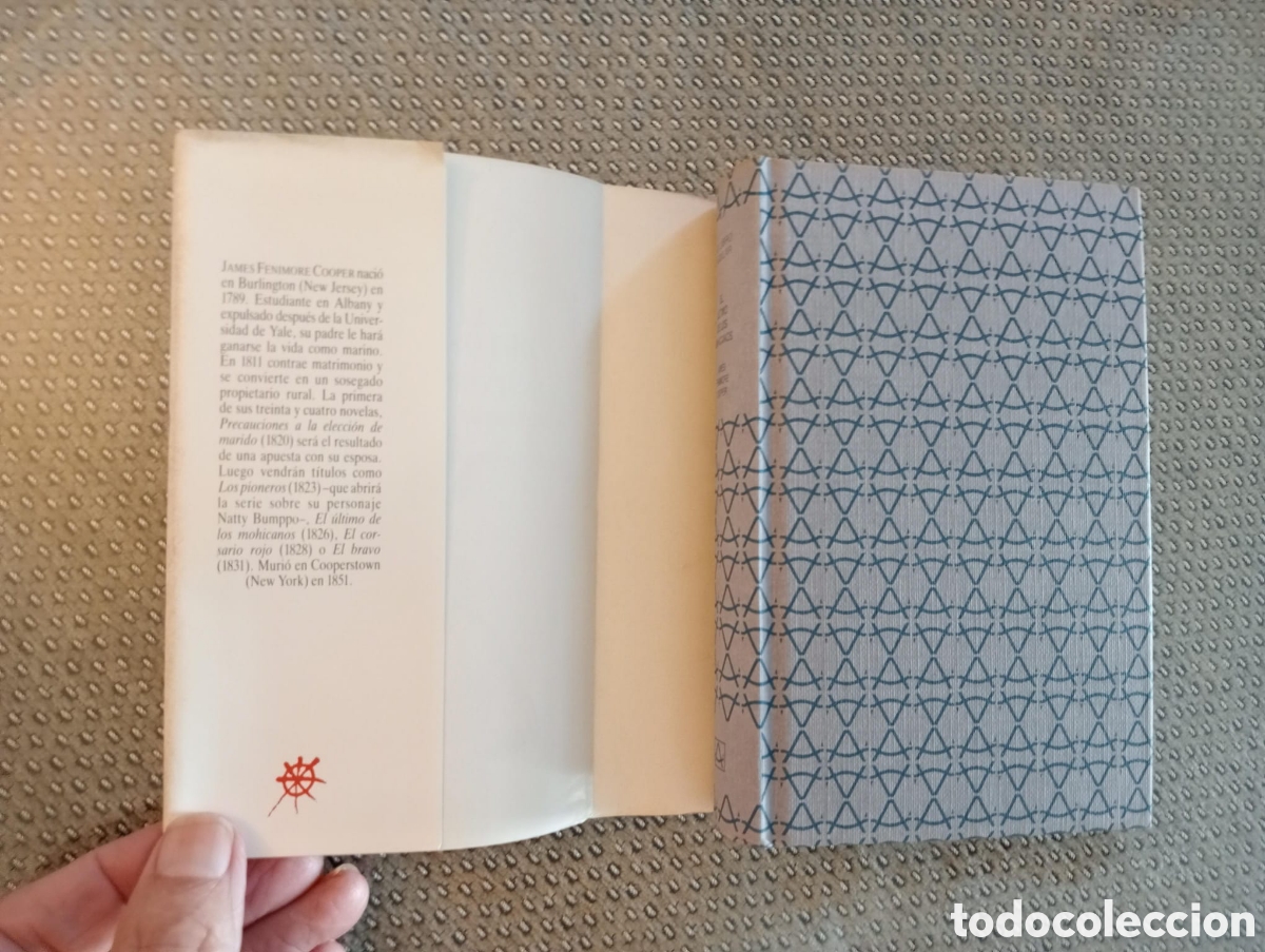 Libros de segunda mano: El &uacute;ltimo de los mohicanos / John Fenimore Cooper. El libro Aguilar, 25. - Foto 2