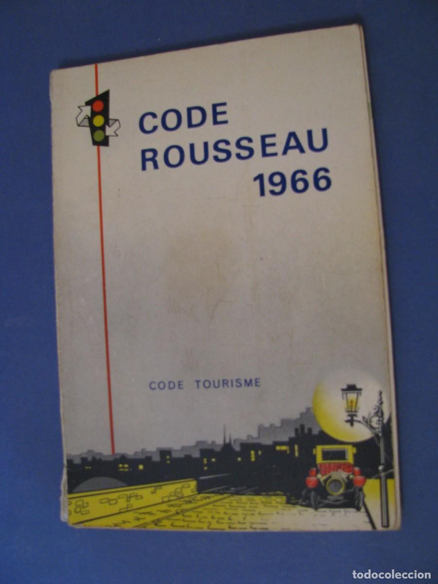 Libros de segunda mano: C&Oacute;DIGO DE LA CIRCULACI&Oacute;N, CODE ROUSEAU 1966. FRANCIA. - Foto 1