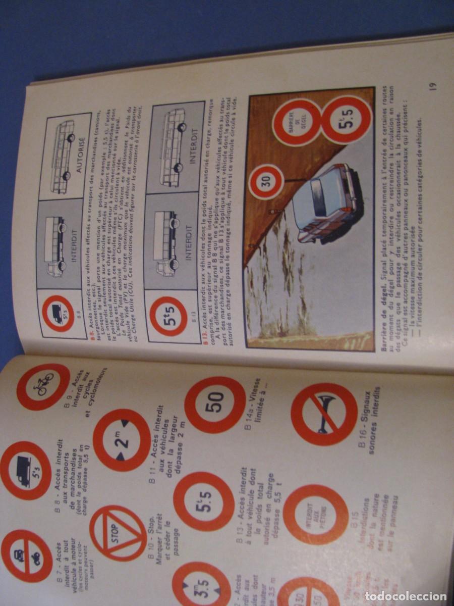 Libros de segunda mano: C&Oacute;DIGO DE LA CIRCULACI&Oacute;N, CODE ROUSEAU 1966. FRANCIA. - Foto 4