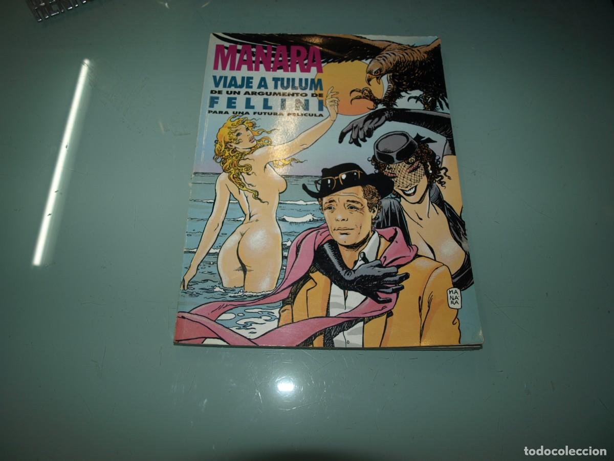 Libros de segunda mano: Manara viaje a Tulum de un argumento de Fellini - Foto 2