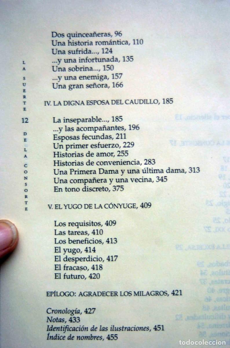 Libros de segunda mano: LA SUERTE DE LA CONSORTE - SARA SEFCHOVICH - EDITORIAL OCEANO - Foto 3