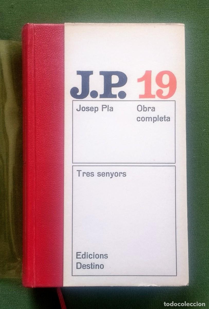 Libros de segunda mano: J.P. 19- OBRA COMPLETA DE JOSEP PLA - 1&ordf; EDICIO. - Foto 1