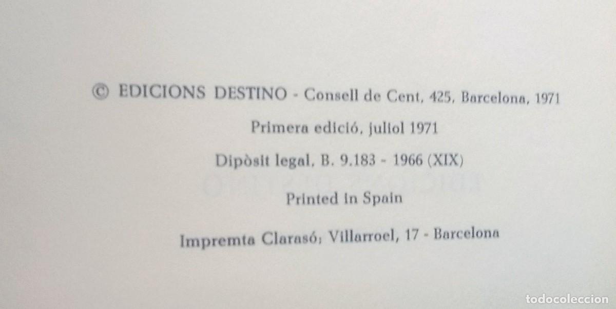 Libros de segunda mano: J.P. 19- OBRA COMPLETA DE JOSEP PLA - 1&ordf; EDICIO. - Foto 3