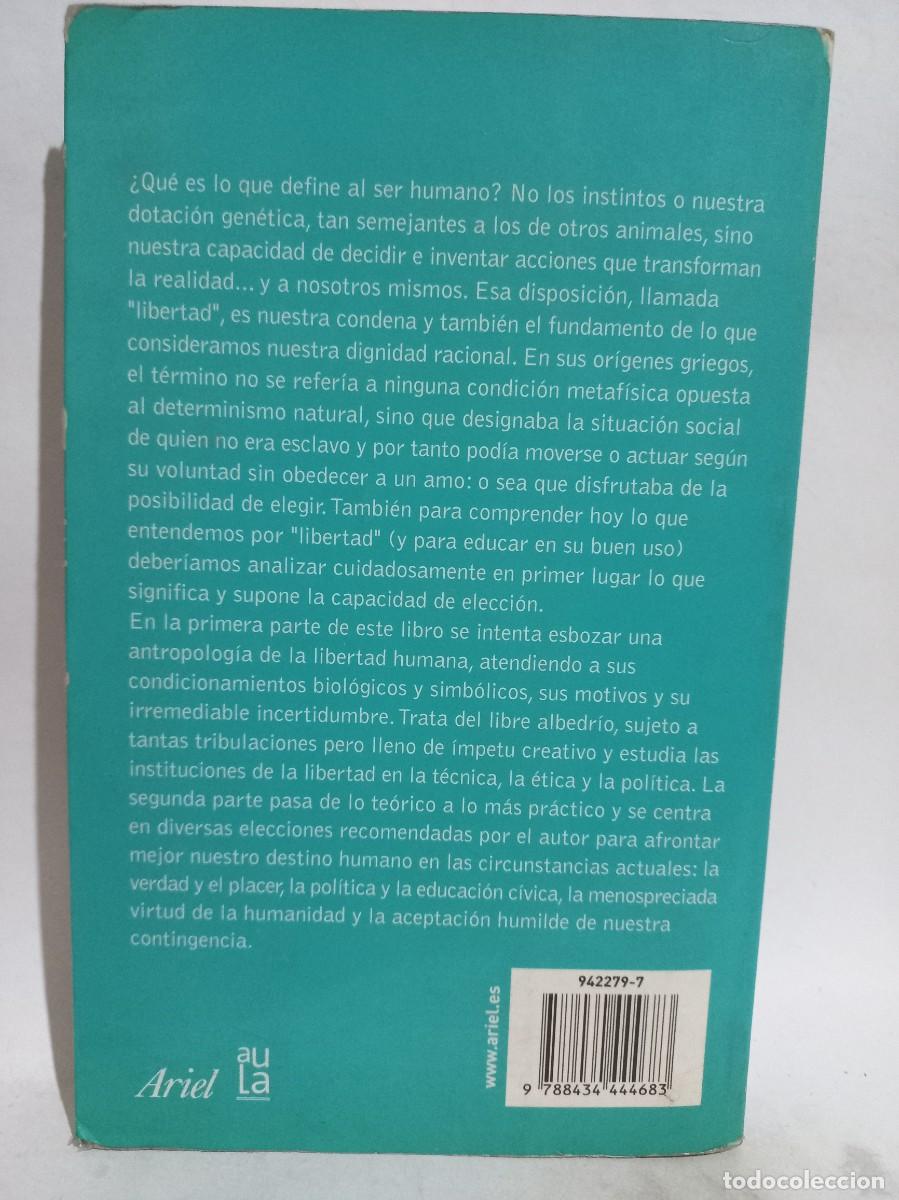 Libros de segunda mano: Fernando Savater - El Valor de Elegir - Primera edici&oacute;n - 2004 - Foto 3