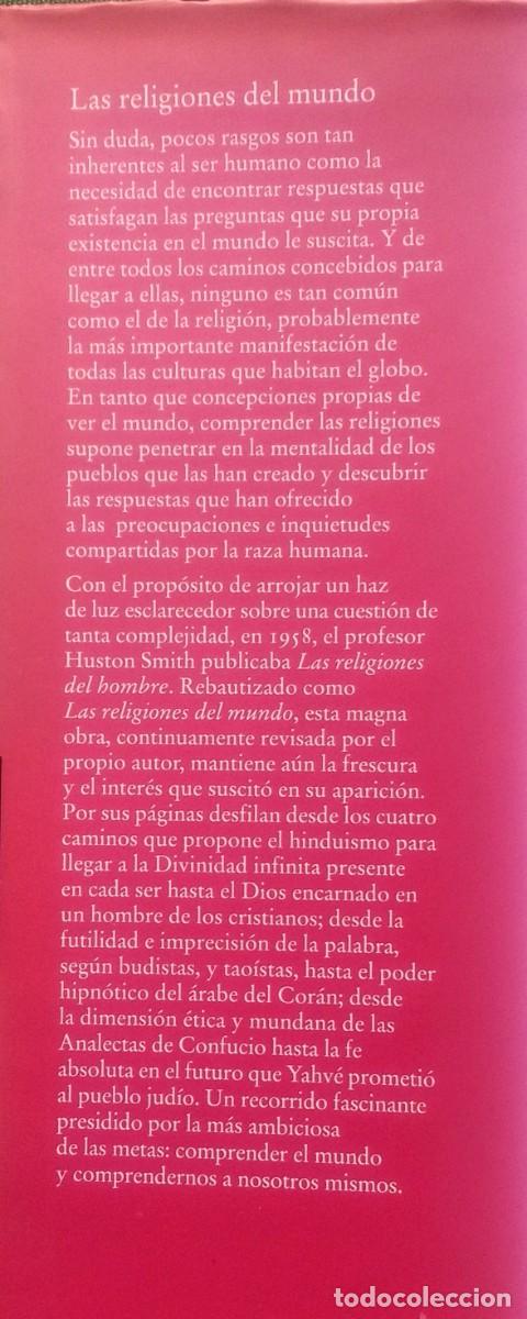 Libros de segunda mano: LAS RELIGIONES DEL MUNDO - HOUSTON SMITH - Foto 2