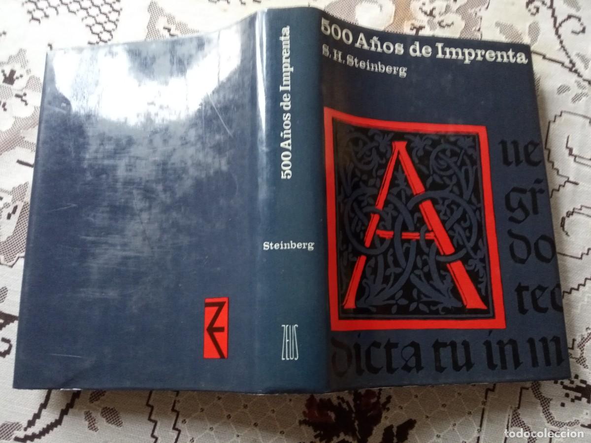 Libros de segunda mano: 500 a&ntilde;os de imprenta.- S.H. Steinberg. - Foto 2