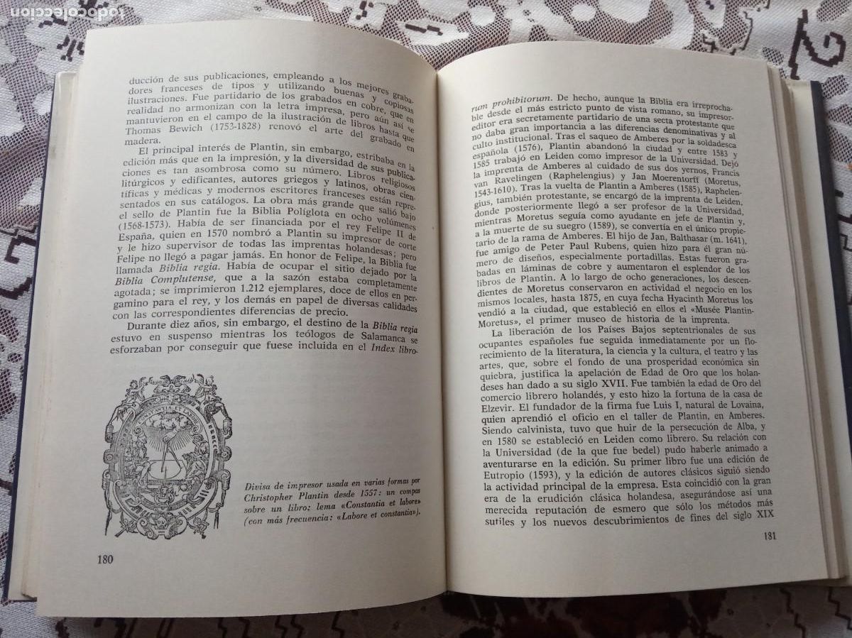 Libros de segunda mano: 500 a&ntilde;os de imprenta.- S.H. Steinberg. - Foto 3