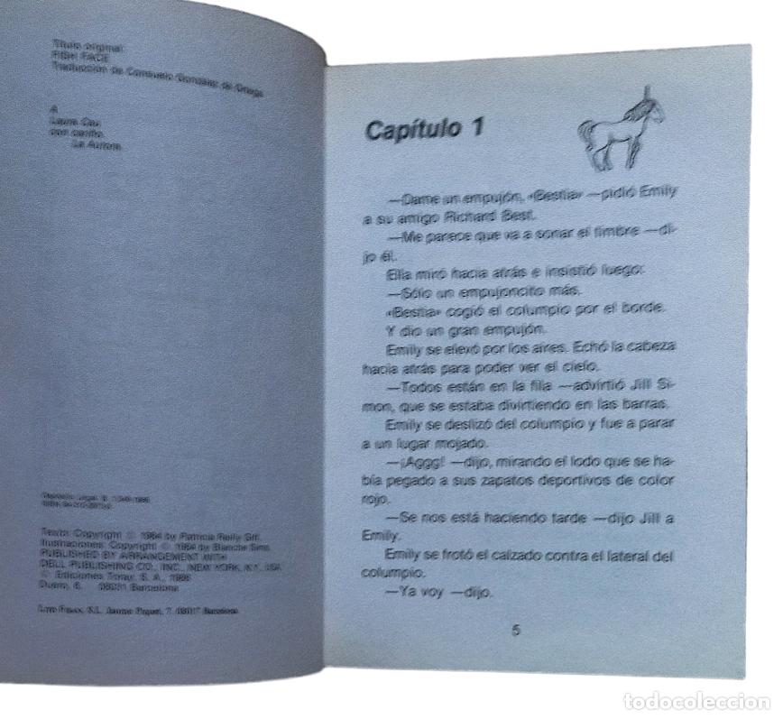 Libros de segunda mano: CARA DE PEZ / PATRICIA REILLY GIFF. CASI COMO NUEVO. - Foto 3
