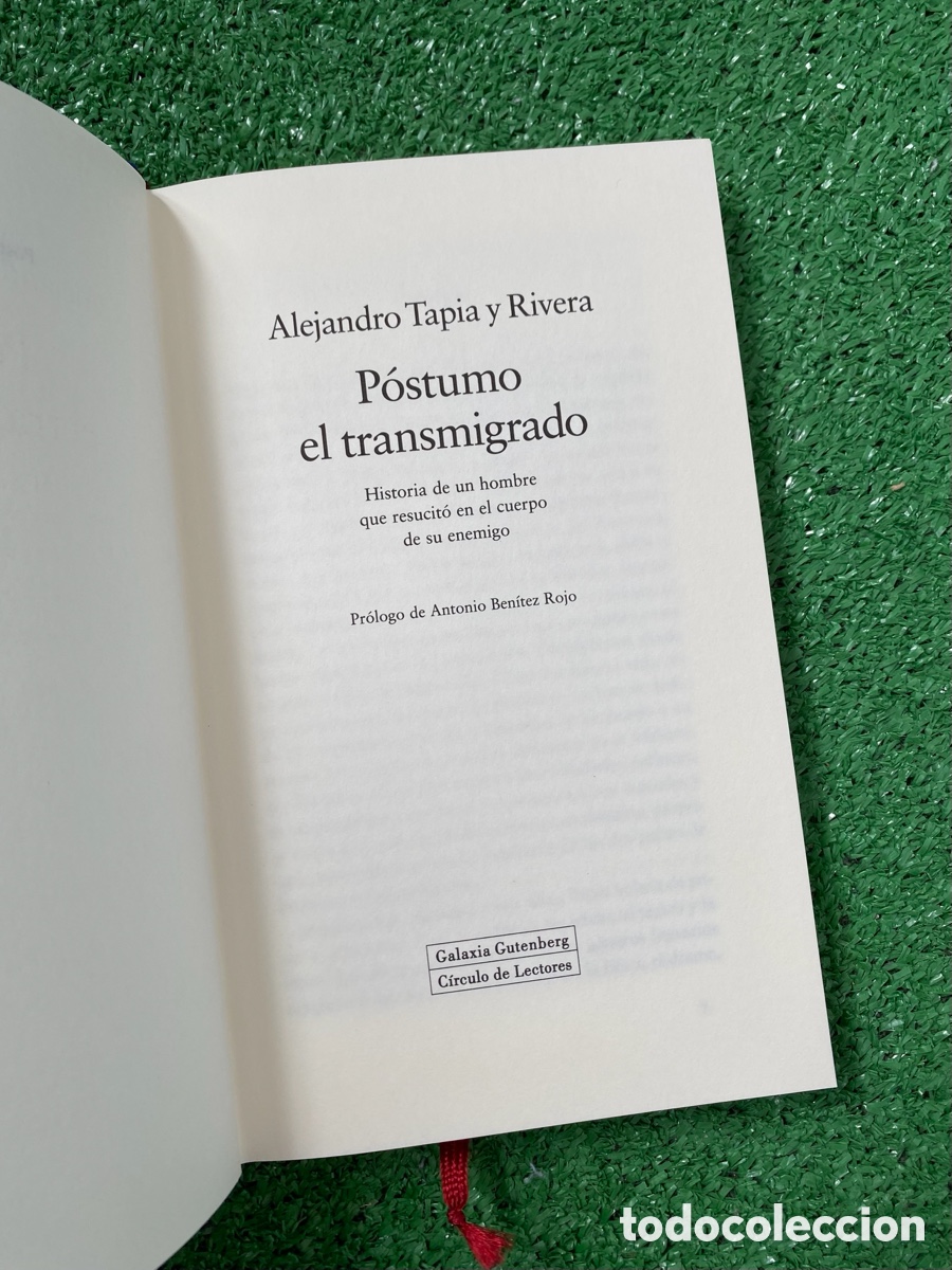 Libros de segunda mano: Alejandro Tapia y Rivera P&oacute;stumo el transmigrado - Foto 2