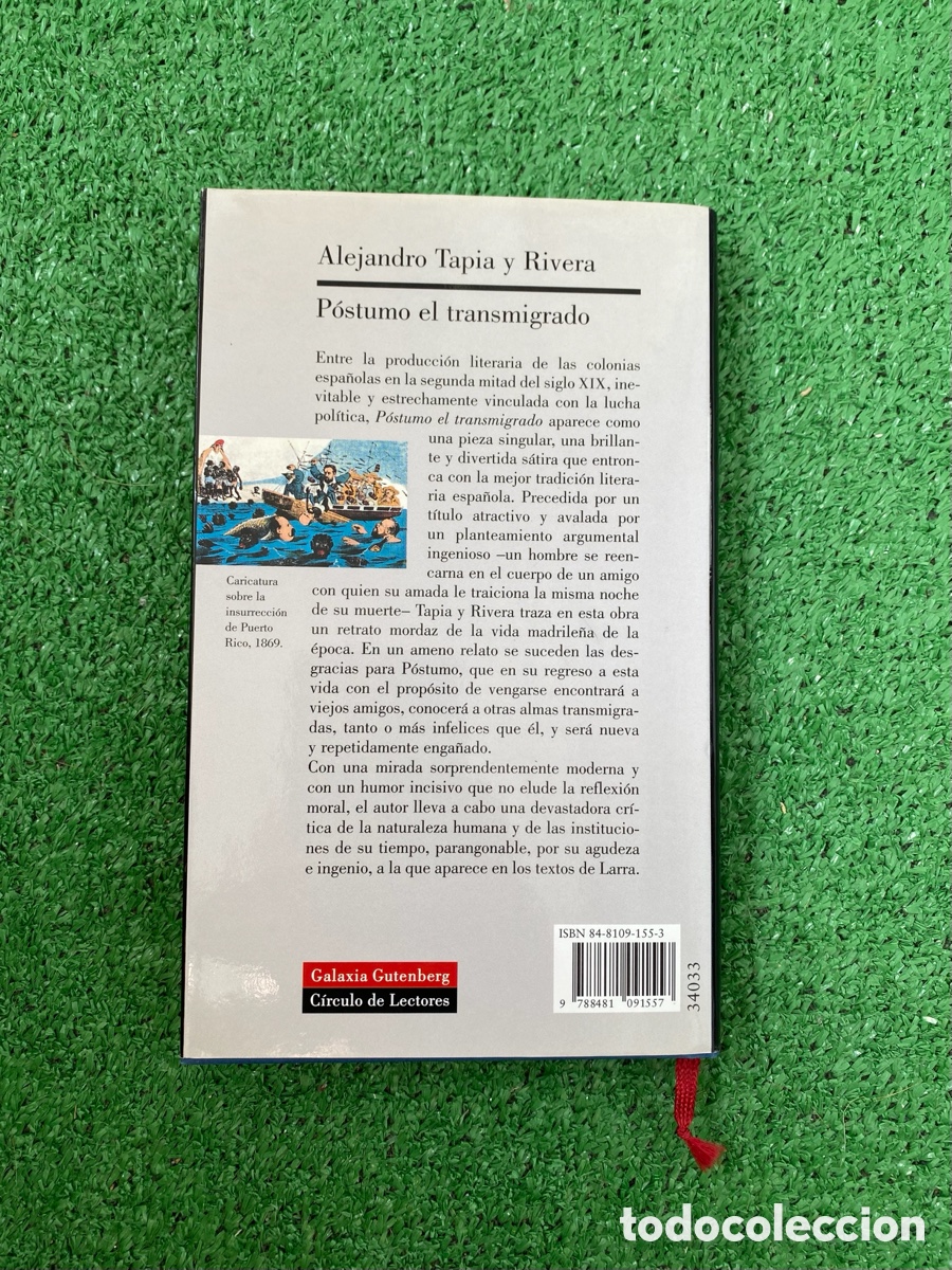 Libros de segunda mano: Alejandro Tapia y Rivera P&oacute;stumo el transmigrado - Foto 5