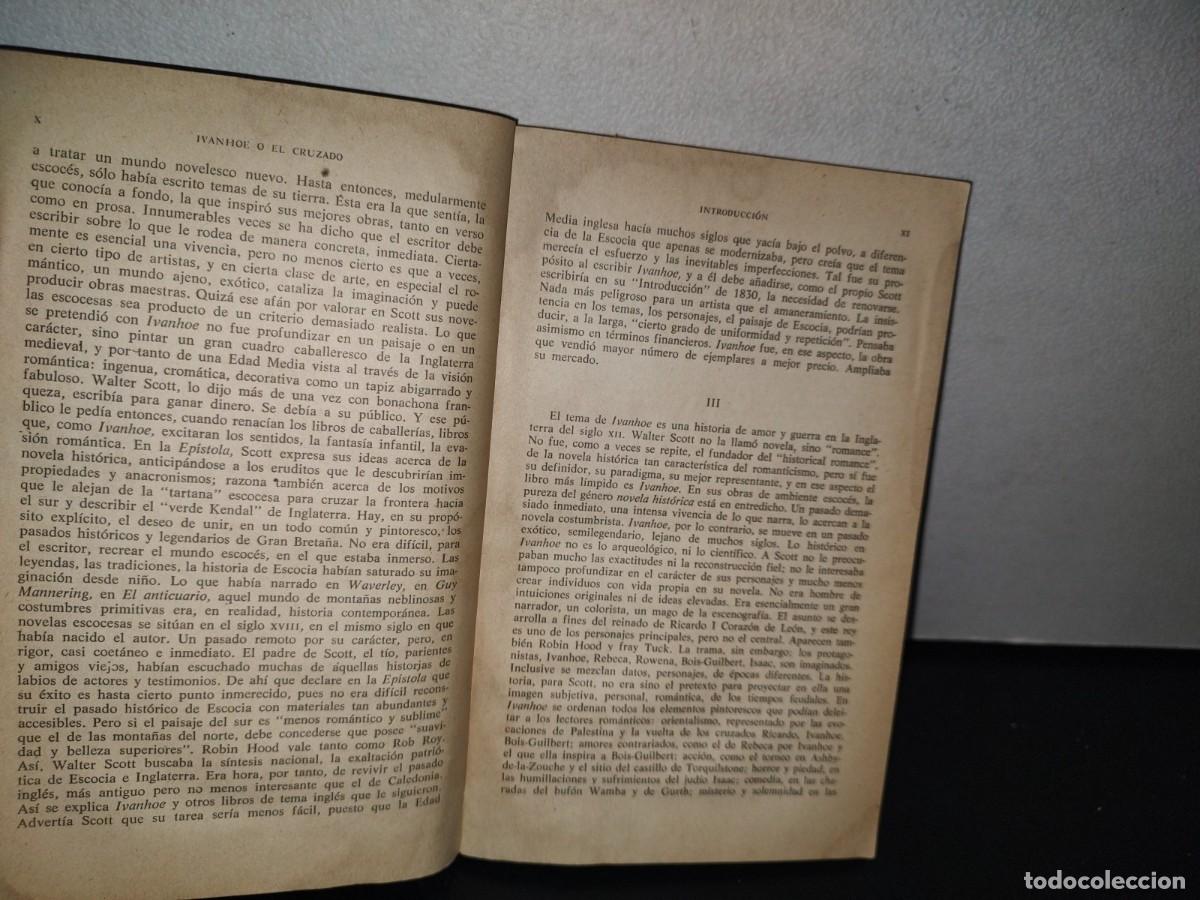 Libros de segunda mano: 79- IVANHOE O EL CRUZADO - WALTER SCOTT - Foto 6