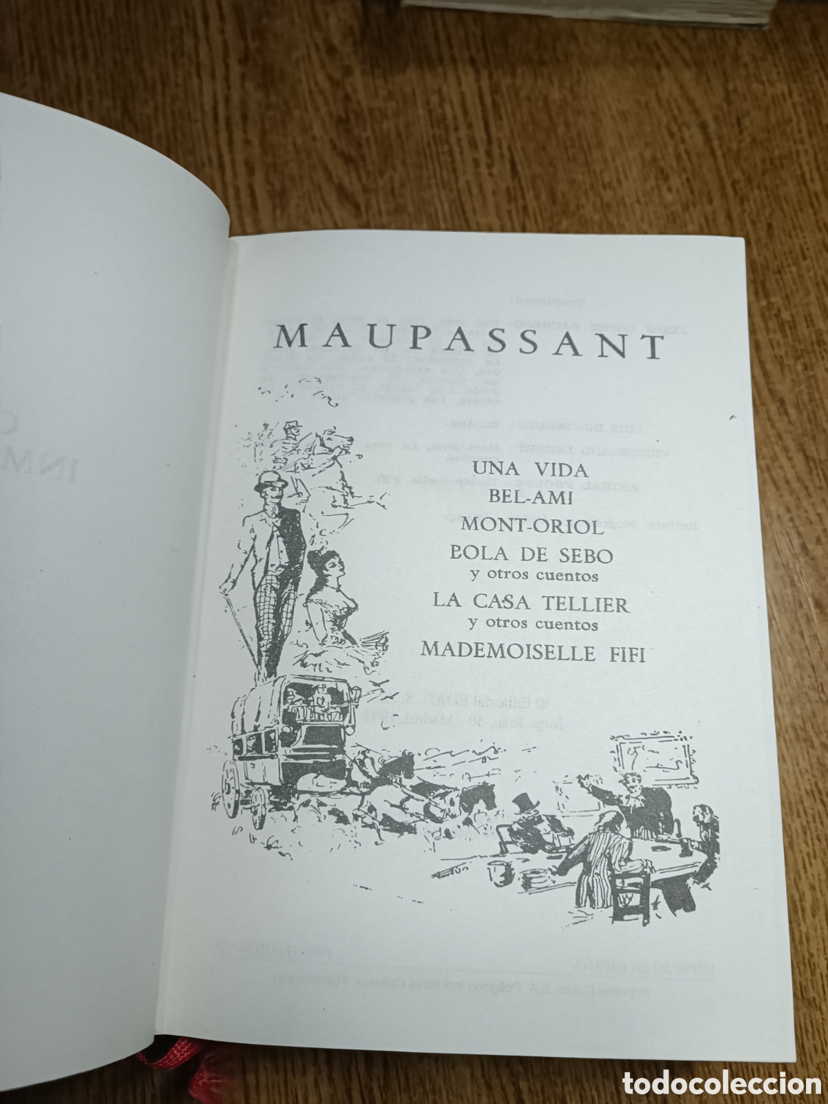 Libros de segunda mano: 1966.- OBRAS INMORTALES. MAUPASSANT. EDAF. CON ESTUCHE - Foto 4