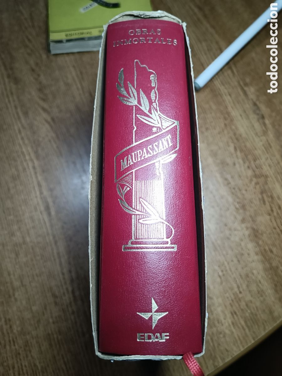 Libros de segunda mano: 1966.- OBRAS INMORTALES. MAUPASSANT. EDAF. CON ESTUCHE - Foto 1