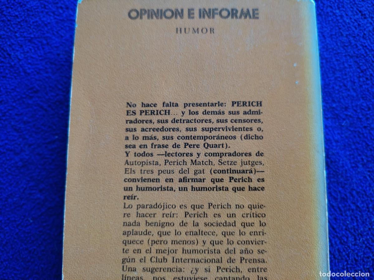 Libros de segunda mano: AUTOPISTA Jaume Perich Ediciones de Bolsillo 1972 - Foto 4