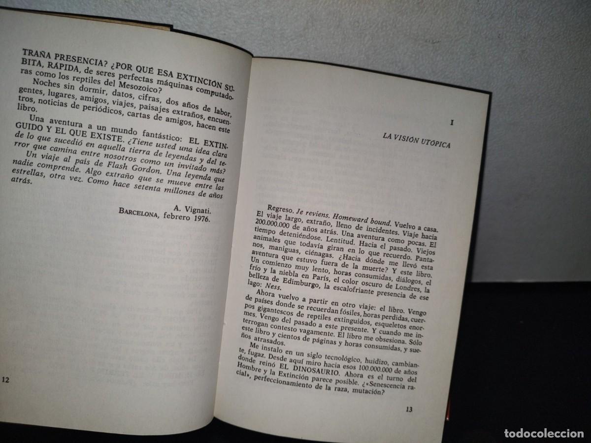 Libros de segunda mano: 79- EL OCASO DE LOS DINOSAURIOS - ALEJANDRO VIGNATI - PRIMERA EDICI&Oacute;N 1977 - Foto 7