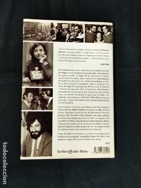 Libros de segunda mano: TEMPS DE RADIO - JOAN MUNSO - CON DEDICATORIA PARA RICARD ARDEVOL - - Foto 5