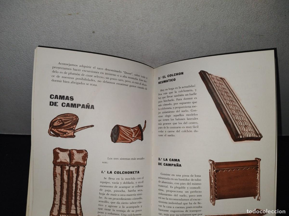 Libros de segunda mano: 79- MANUAL DEL EXCURSIONISTA - J. PABLO MENDOZA - 1969 - Foto 6