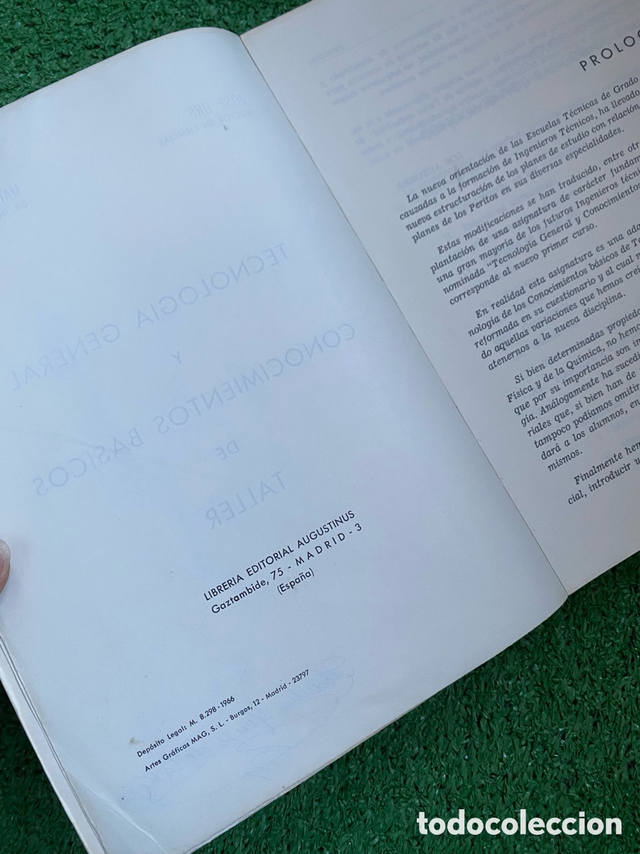 Libros de segunda mano: Tecnolog&iacute;a general y conocimientos b&aacute;sicos de taller - Foto 3