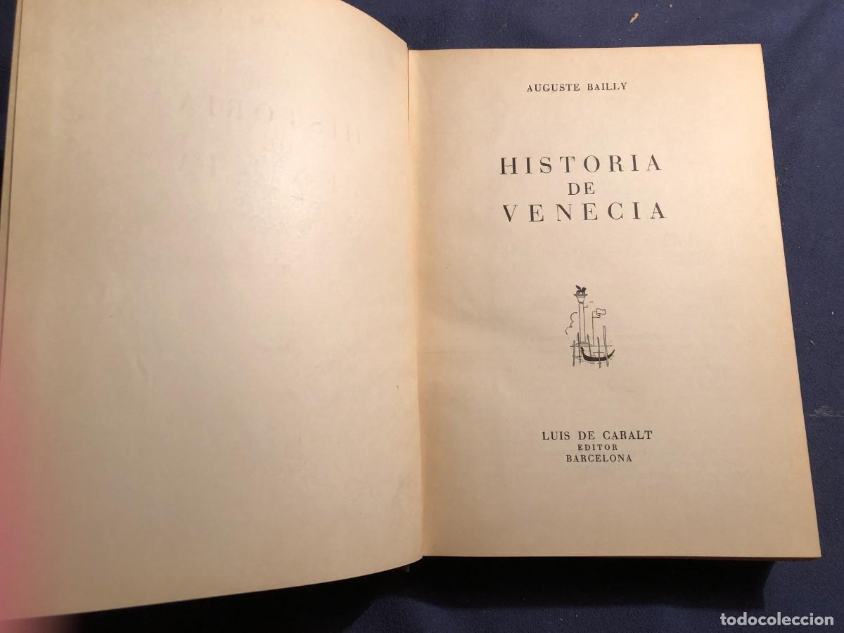 Libros de segunda mano: Augusto Bailly: - Historia de Venecia - (1963) - Foto 3