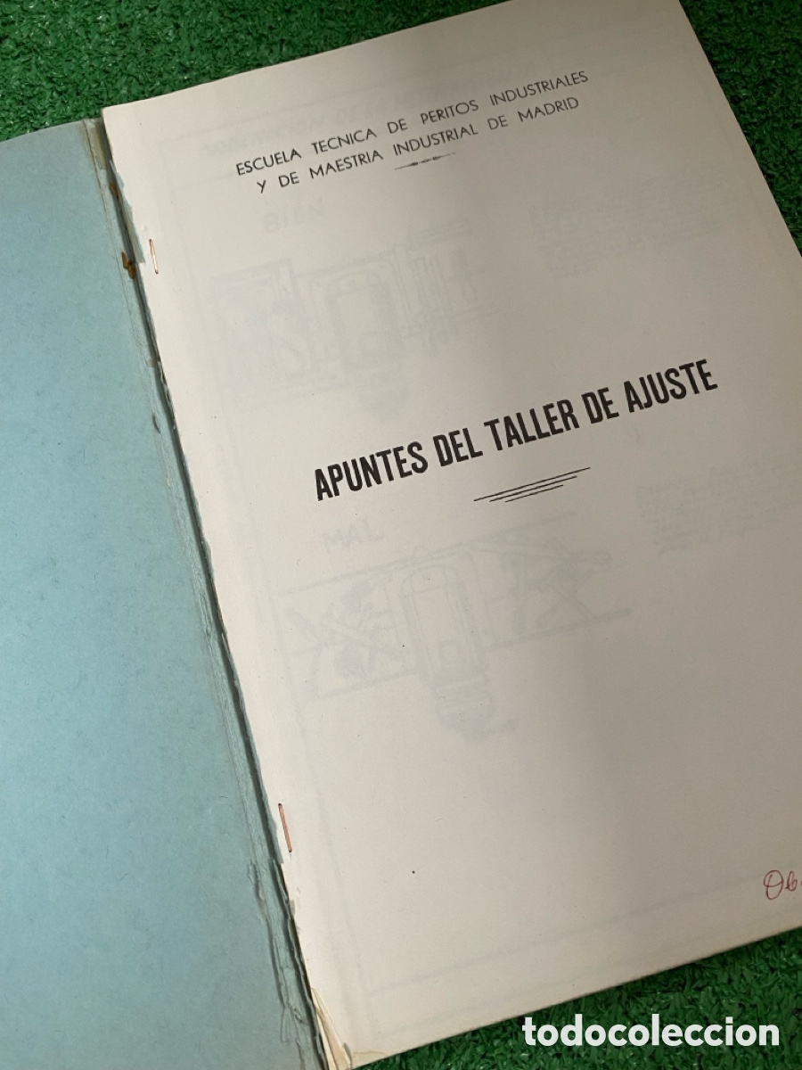 Libros de segunda mano: APUNTES DEL TALLER DE AJUSTE - Foto 2