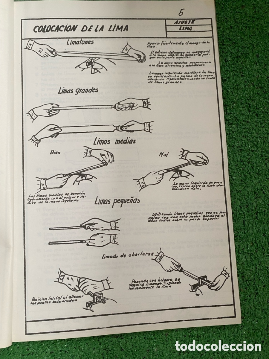 Libros de segunda mano: APUNTES DEL TALLER DE AJUSTE - Foto 4