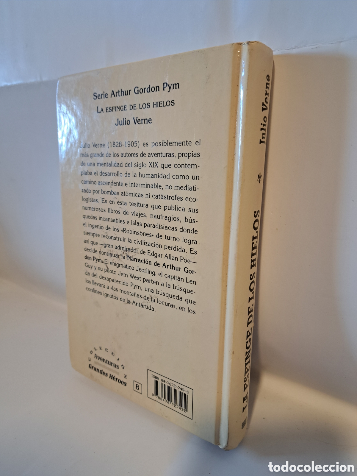 Libros de segunda mano: Libro La Esfinge de los hielos 1996 - Foto 2