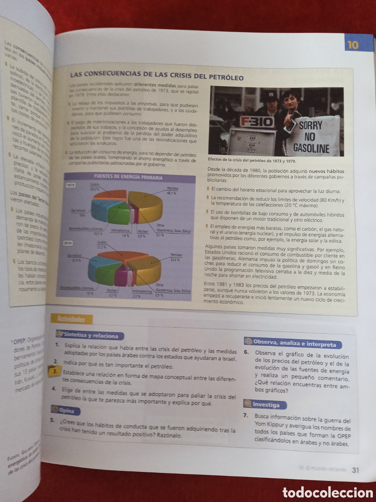 Libros de segunda mano: Geograf&iacute;a e historia 4 eso.Volumen 3 - Foto 3