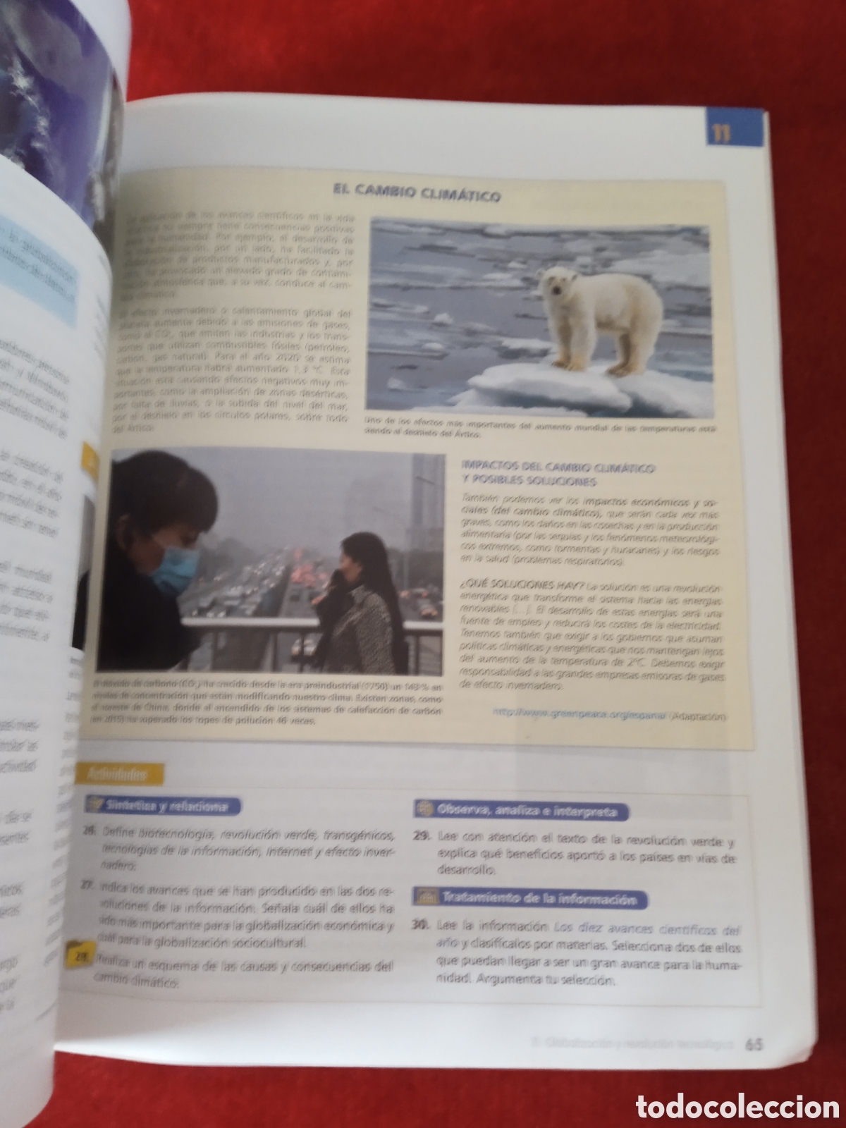 Libros de segunda mano: Geograf&iacute;a e historia 4 eso.Volumen 3 - Foto 5